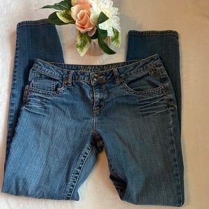Justice Simply Low Blue Jeans Size 16 1/2